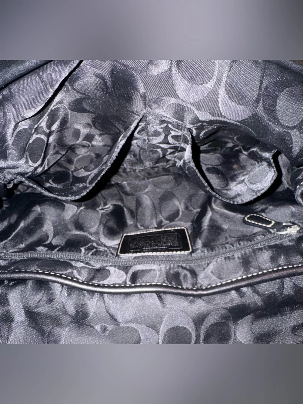 Coach 9636 Y2K Vintage Hamptons Soho Leather Satchel/Flap Shoulder Bag